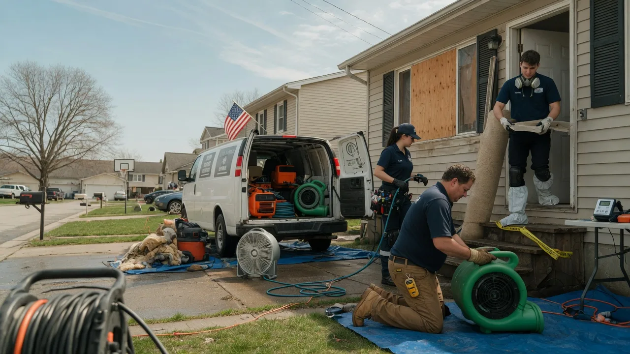 Water Damage Restoration in Cuyahoga Falls, OH near me